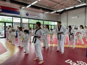 Druzenje sa sampionima u tekvondo klubu galeb