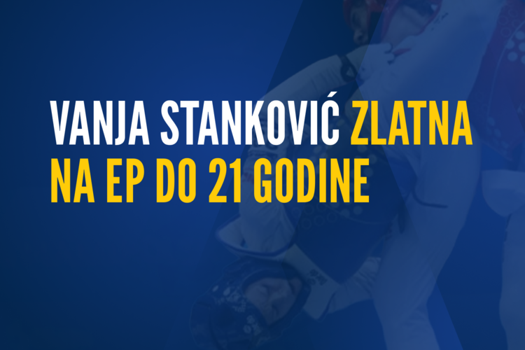 Vanja Stanković zlatna na EP do 21 godine